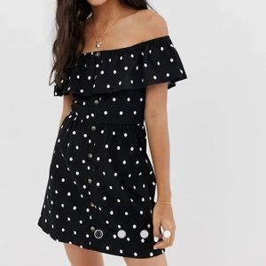 Off the Shoulder Mini Sundress